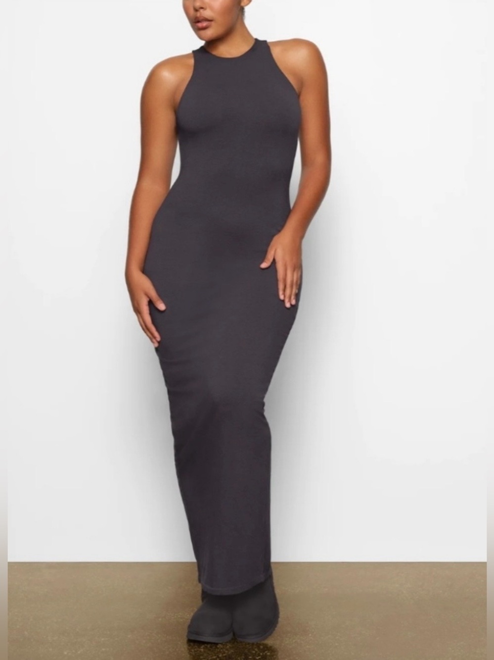 SKIMS Sleeveless Outdoor Maxi Bodycon Dress